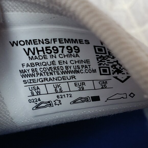 EUC KEDS double decker leather slip-on sneaker (8W) pure brilliant white KICKS - Picture 4 of 10